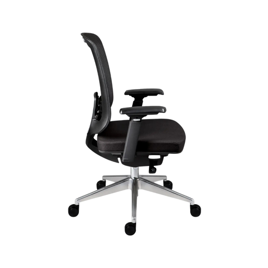 Descubre la comodidad y elegancia de la silla ejecutiva modelo FINISTERRE sin cabecera de Aura Muebles. Ajustable y ergonómica, ideal para una oficina profesional.