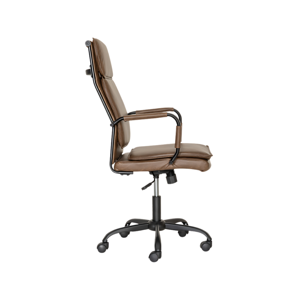 Encuentra la silla ejecutiva ideal para tu espacio de trabajo en Aura Muebles. Nuestro modelo GA-005-A te ofrece una postura ergonómica y cómoda.