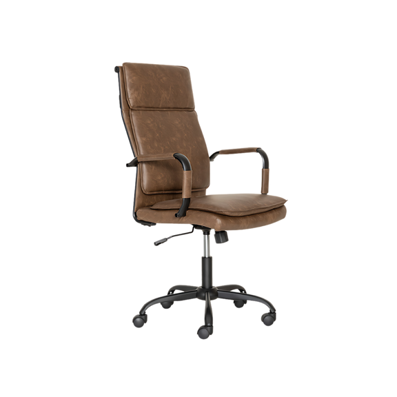 Encuentra la silla ejecutiva ideal para tu espacio de trabajo en Aura Muebles. Nuestro modelo GA-005-A te ofrece una postura ergonómica y cómoda.