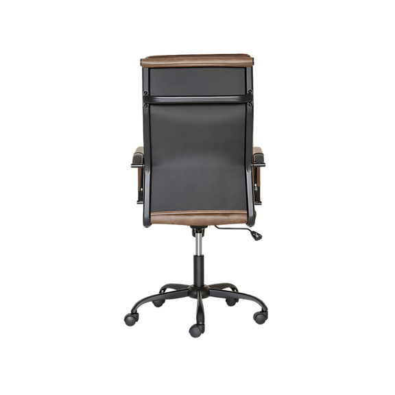 Encuentra la silla ejecutiva ideal para tu espacio de trabajo en Aura Muebles. Nuestro modelo GA-005-A te ofrece una postura ergonómica y cómoda.