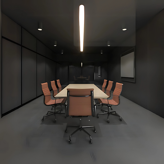 Ideal para ejecutivos que buscan una postura correcta y reducir la tensión en la espalda en la silla ejecutiva modelo GOETZ OHE-204 con respaldo alto de Aura Muebles.