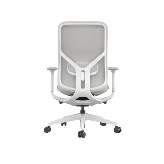 Silla Ejecutiva KHUDI OHE-44 Arena: Está diseñada para ofrecer más comodidad y adecuar la postura para mejorar su productividad. Conócela en Aura Muebles.