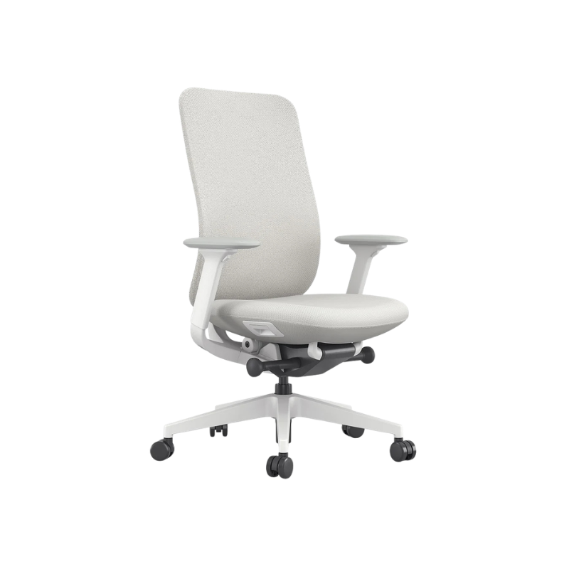 Silla Ejecutiva KHUDI OHE-44 Arena: Está diseñada para ofrecer más comodidad y adecuar la postura para mejorar su productividad. Conócela en Aura Muebles.