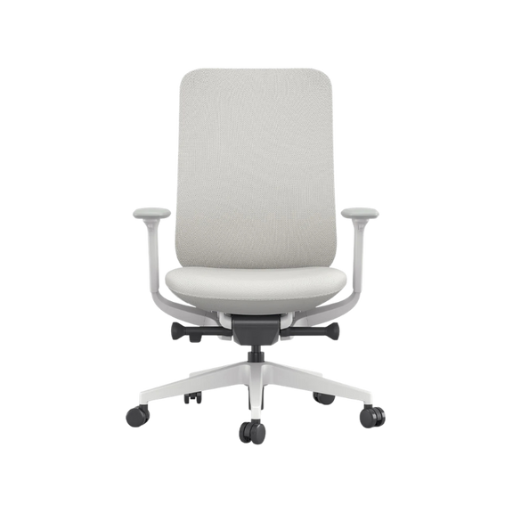 Silla Ejecutiva KHUDI OHE-44 Arena: Está diseñada para ofrecer más comodidad y adecuar la postura para mejorar su productividad. Conócela en Aura Muebles.