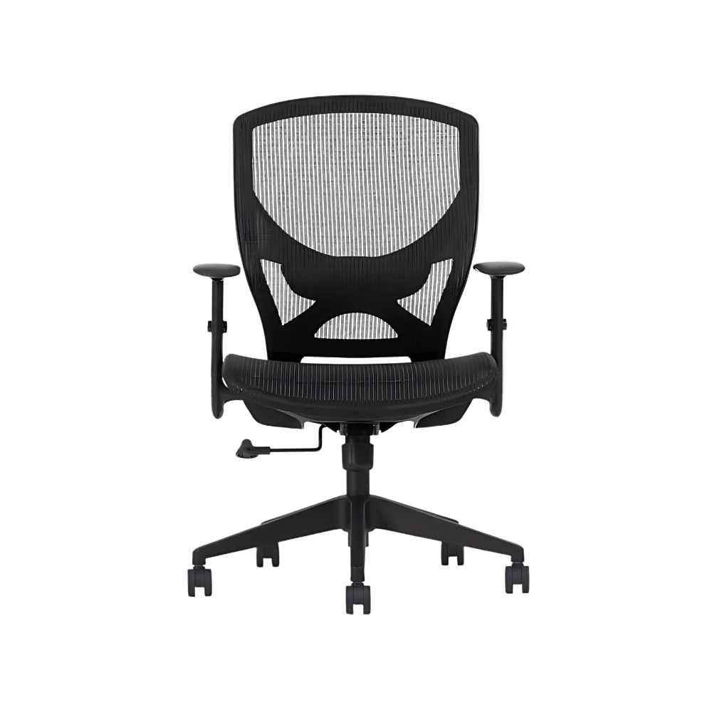 Descubre la silla ejecutiva modelo Matrix con respaldo bajo y base de polipropileno en Aura Muebles. Combina estilo, confort y durabilidad para oficinas modernas.