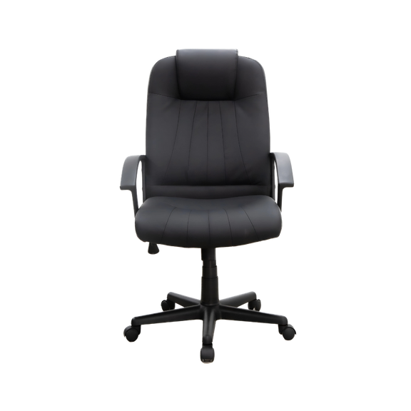 Encuentra la silla ejecutiva perfecta para tu oficina en Aura Muebles. Nuestro modelo PABLO con respaldo alto ofrece comodidad y soporte durante largas jornadas de trabajo.