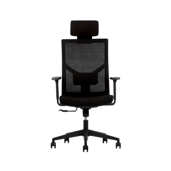 Descubre la silla ejecutiva modelo SCREEN con respaldo alto de Aura Muebles. Diseño ergonómico y sofisticado que brinda comodidad y soporte en tus jornadas laborales.