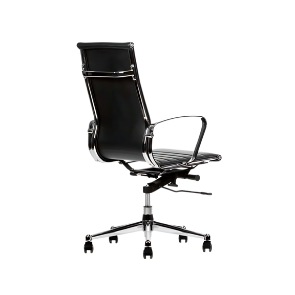 Encuentra la silla ejecutiva modelo SKIN I respaldo alto en Aura Muebles. Combina estilo y comodidad para brindarte un soporte ergonómico y duradero durante tus jornadas laborales.