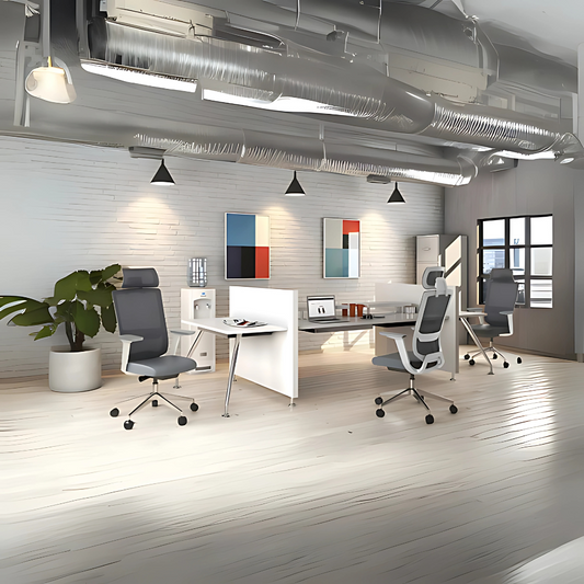 Encuentra la silla ejecutiva modelo SOHO OHE-95 en color blanco en Aura Muebles en Guadalajara. Combina diseño y comodidad para un ambiente profesional.