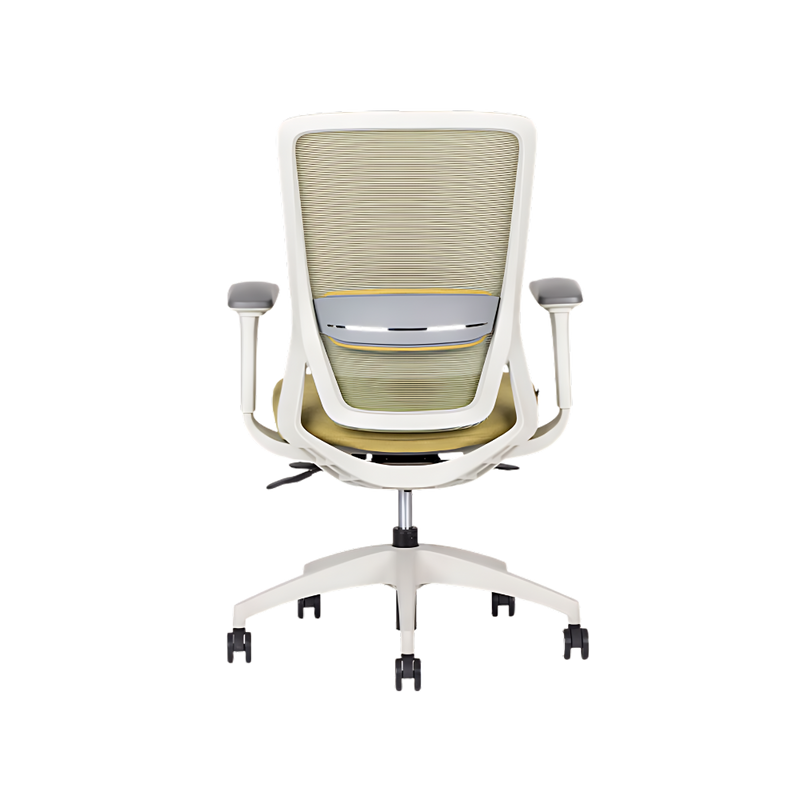 Descubre la silla ejecutiva modelo SOUL WHITE respaldo bajo de Aura Muebles. Combina diseño contemporáneo y ergonomía para brindar comodidad y estilo en tus espacios de trabajo sofisticados.