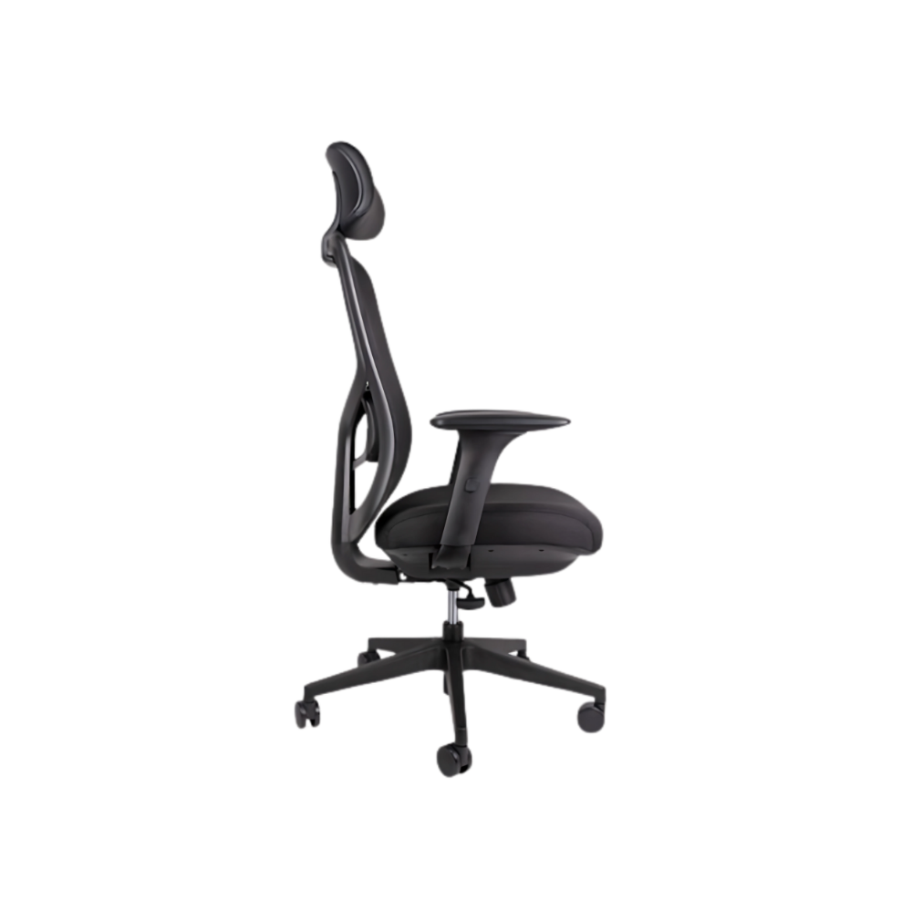 Experimente el máximo confort con la silla ejecutiva NEBULA modelo OHE-133 plus. Diseñada con sistema de ajuste, esta silla brinda una postura ergonómica para una mejor productividad.