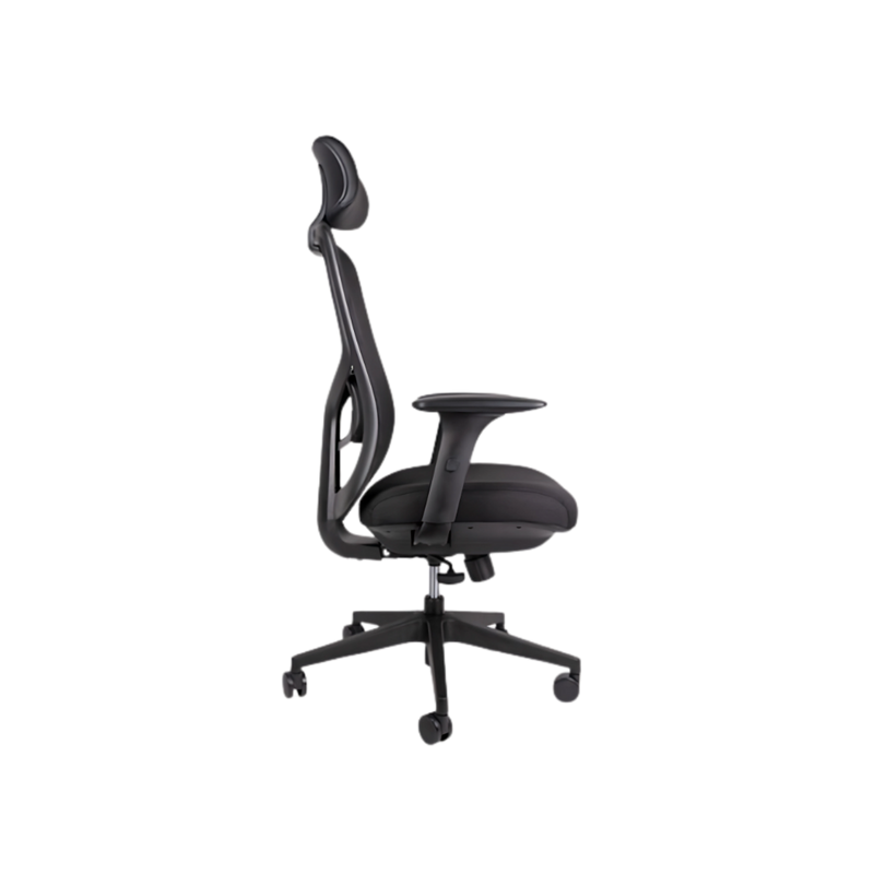 Experimente el máximo confort con la silla ejecutiva NEBULA modelo OHE-133 plus. Diseñada con sistema de ajuste, esta silla brinda una postura ergonómica para una mejor productividad.