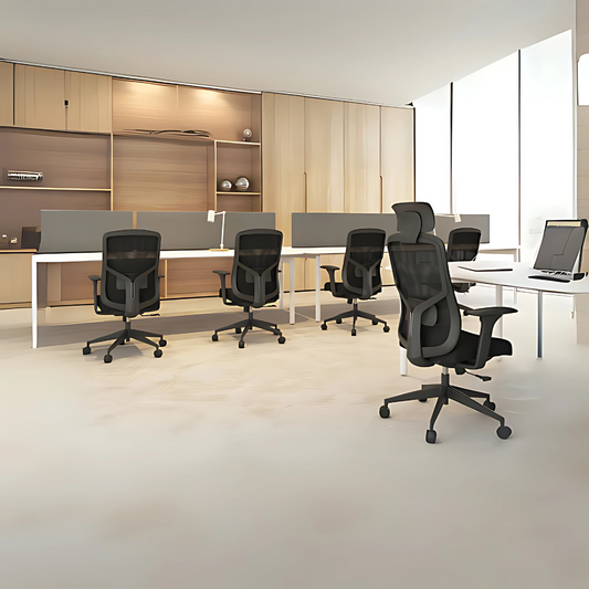 Experimente el máximo confort con la silla ejecutiva NEBULA modelo OHE-133 plus. Diseñada con sistema de ajuste, esta silla brinda una postura ergonómica para una mejor productividad.