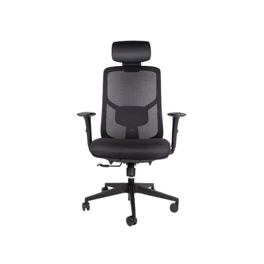 Experimente el máximo confort con la silla ejecutiva NEBULA modelo OHE-133 plus. Diseñada con sistema de ajuste, esta silla brinda una postura ergonómica para una mejor productividad.