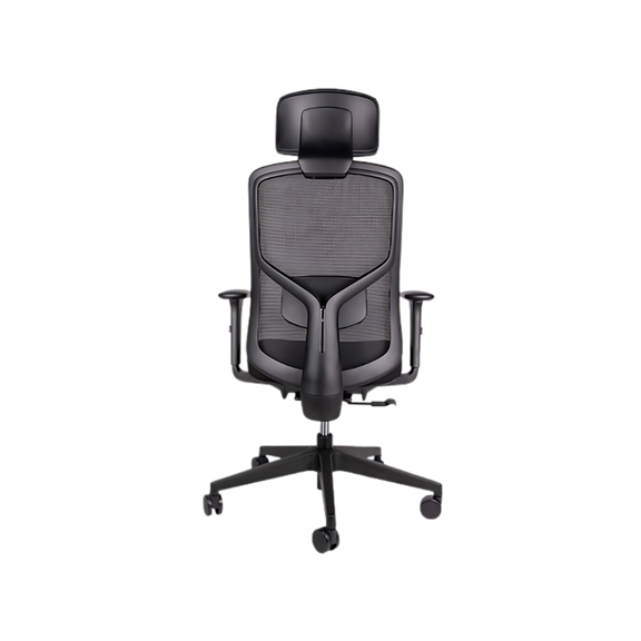 Experimente el máximo confort con la silla ejecutiva NEBULA modelo OHE-133 plus. Diseñada con sistema de ajuste, esta silla brinda una postura ergonómica para una mejor productividad.