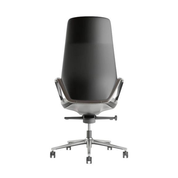 Silla ejecutiva modelo STARK Negro Alto con pistón clase 4 Aura Muebles.