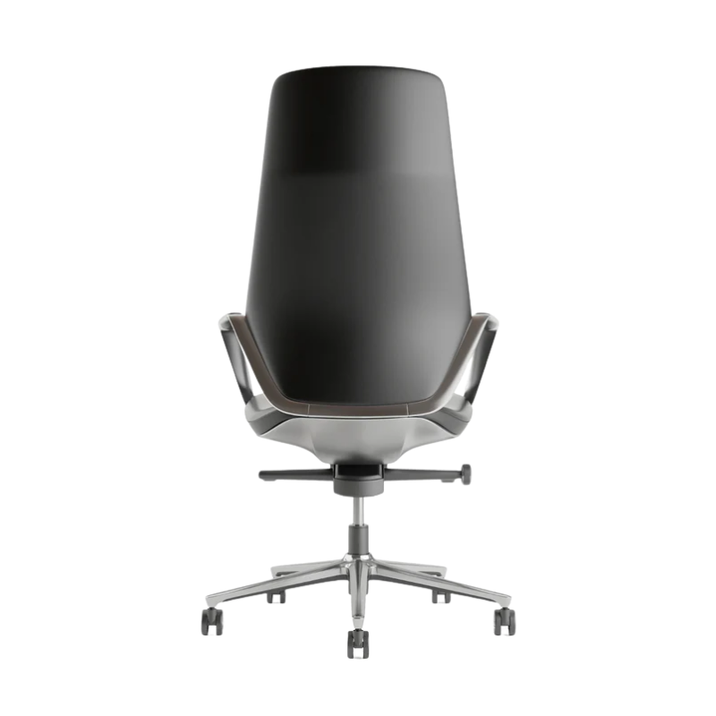 Silla ejecutiva modelo STARK Negro Alto con pistón clase 4 Aura Muebles.