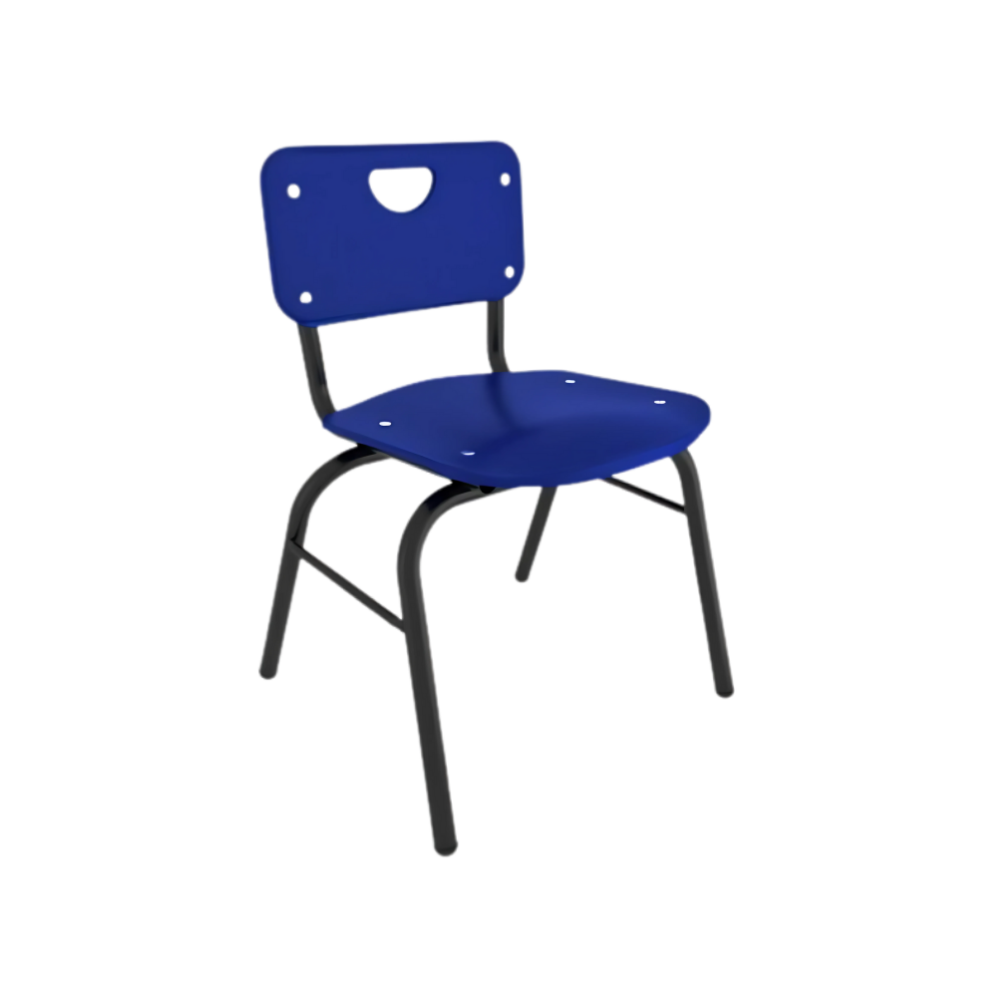 La silla escolar SEP mediana ESM-300 de Aura Muebles es una silla escolar ergonómica y de alta calidad que proporciona comodidad y soporte para largas horas de estudio o trabajo.