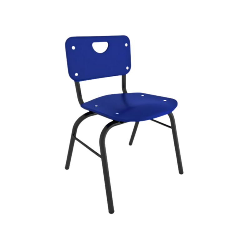 La silla escolar SEP mediana ESM-300 de Aura Muebles es una silla escolar ergonómica y de alta calidad que proporciona comodidad y soporte para largas horas de estudio o trabajo.