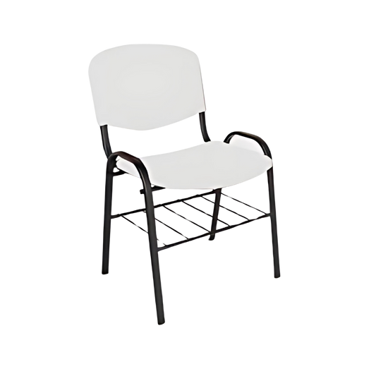 Descubre la silla escolar Nova con parrilla modelo EN-353 de Aura Muebles. Diseñada para brindar comodidad y seguridad, esta silla es ideal para mantener un ambiente de aprendizaje organizado. 