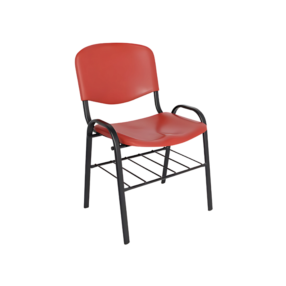 Descubre la silla escolar Nova con parrilla modelo EN-353 de Aura Muebles. Diseñada para brindar comodidad y seguridad, esta silla es ideal para mantener un ambiente de aprendizaje organizado. 