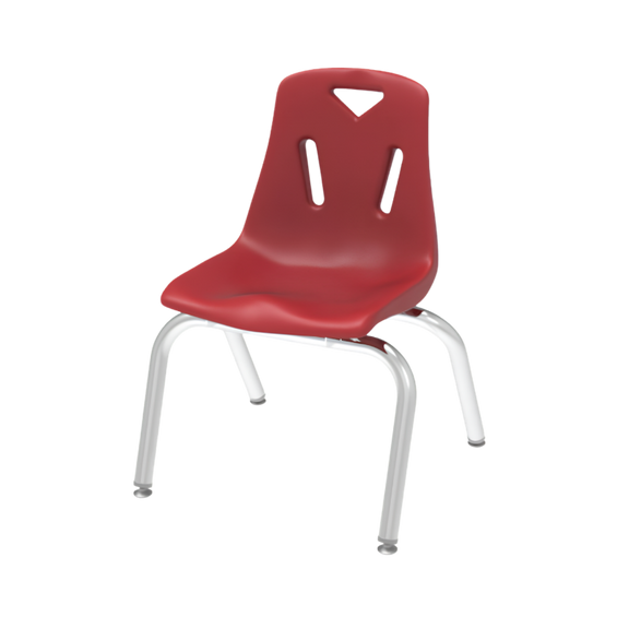 Silla infantil, altura 30 cm, para niños de 3 a 4 años.