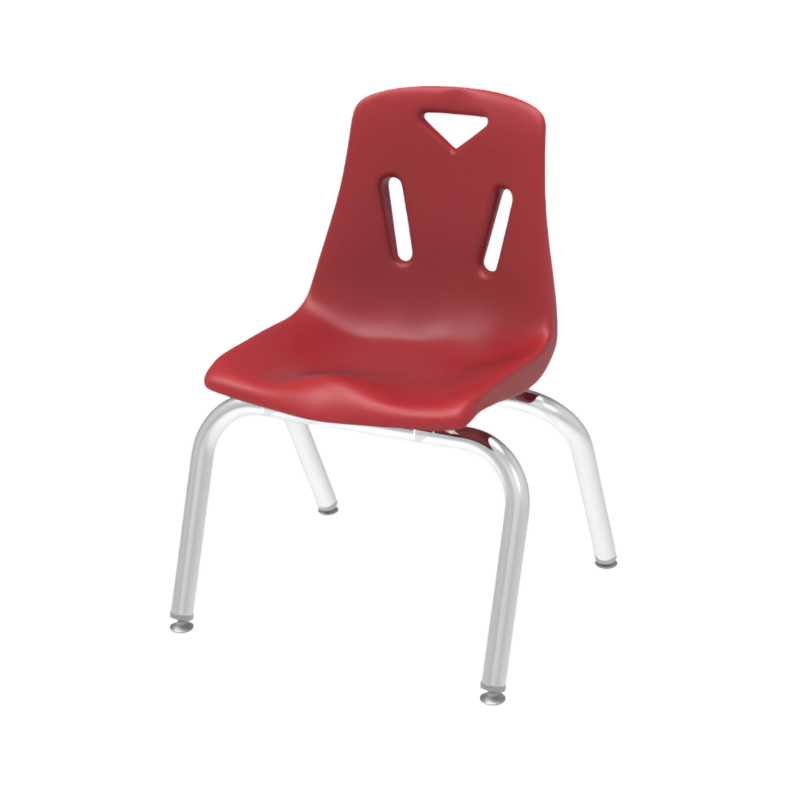 Silla infantil, altura 30 cm, para niños de 3 a 4 años.