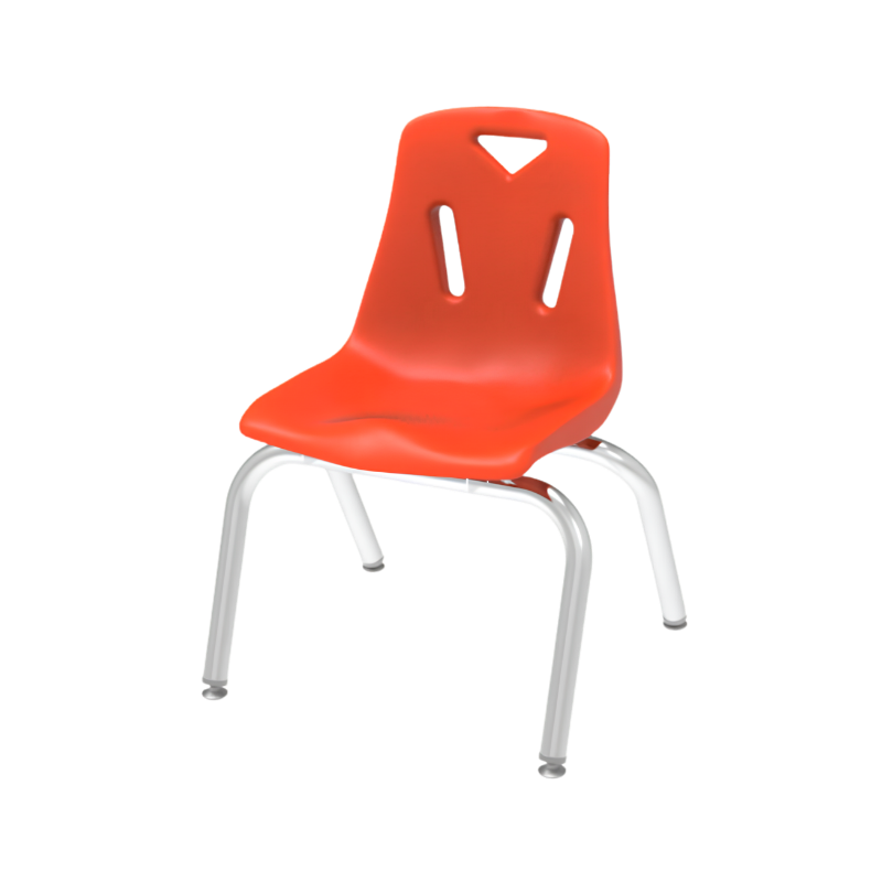 Silla infantil, altura 30 cm, para niños de 3 a 4 años.