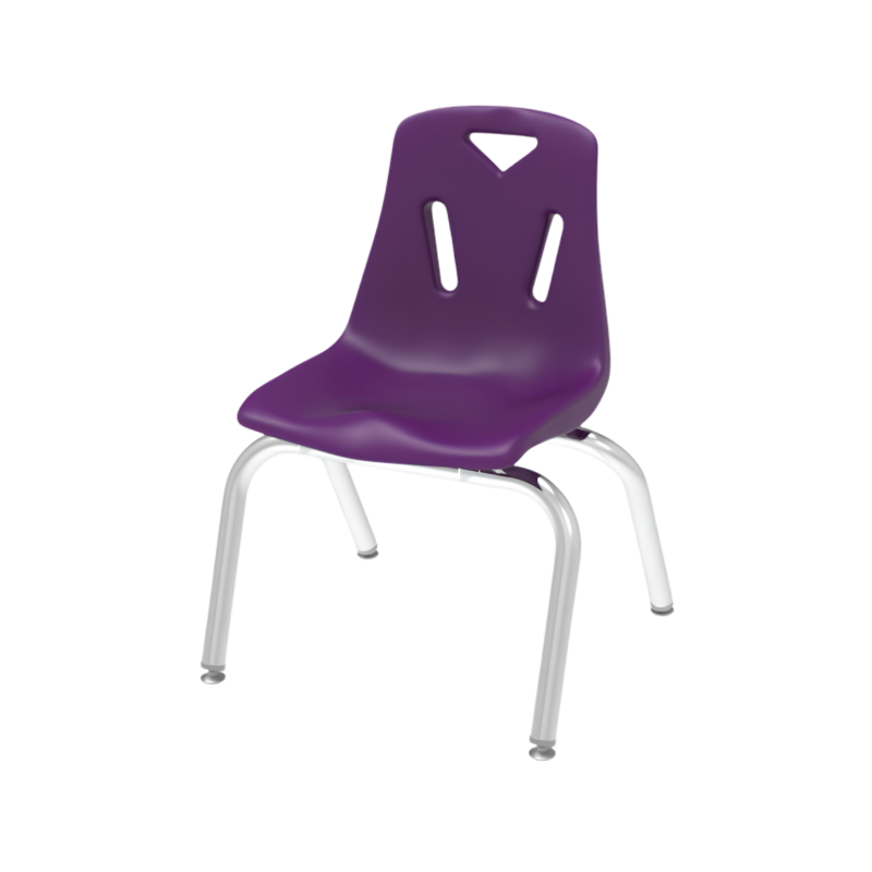 Silla infantil, altura 30 cm, para niños de 3 a 4 años.