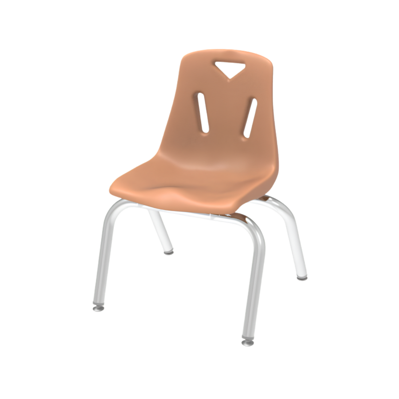 Silla infantil, altura 30 cm, para niños de 3 a 4 años.