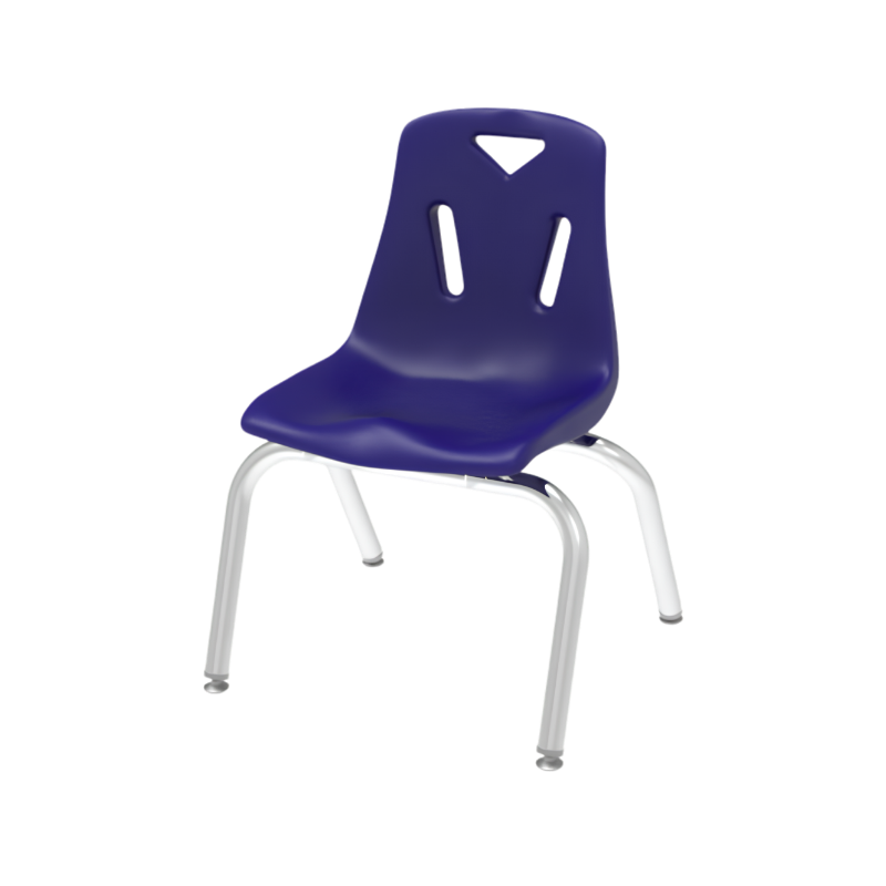 Silla infantil, altura 30 cm, para niños de 3 a 4 años.