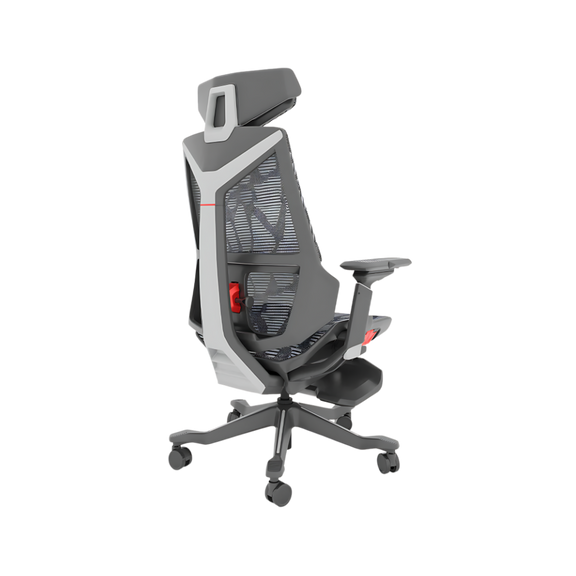 Silla gamer ergonómica modelo DRAGON con diseño envolvente, ajustes personalizables y máximo confort. Ideal para largas sesiones de juego con estilo en Aura Muebles.