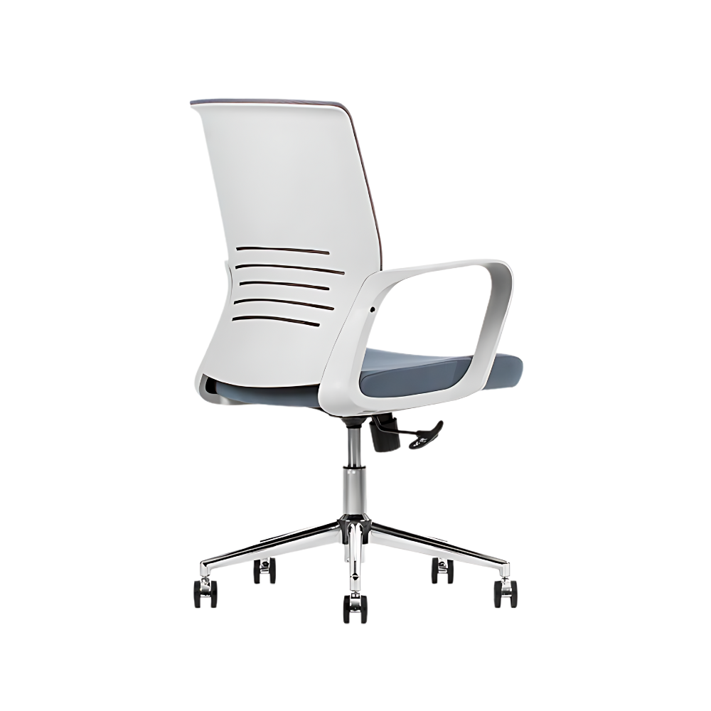 Silla Operativa ACTIVE GRAY es una Silla ergonómica gris con soporte lumbar y ajustes personalizados. Diseño moderno y cómodo, ideal para oficinas profesionales.