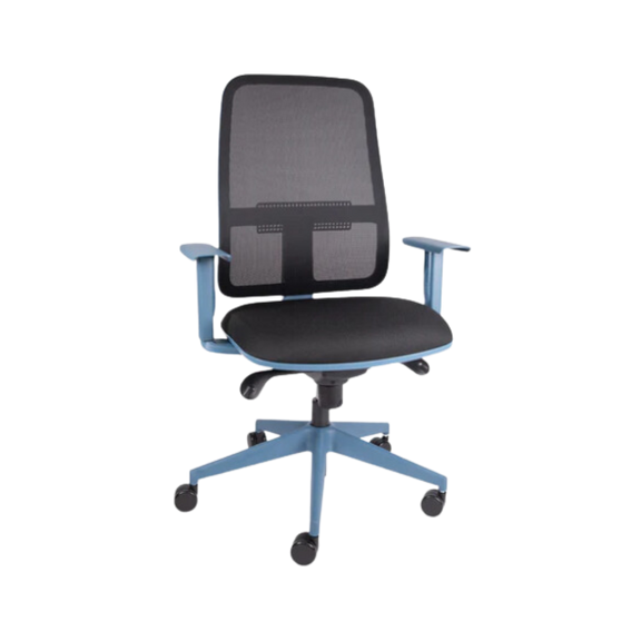 Silla operativa BLAZE OHE-23 Aura Muebles Color Azul profundo