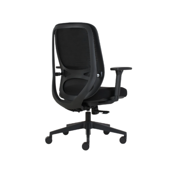 Encuentra la silla operativa modelo BM-8301 de Aura Muebles de Guadalajara, diseñada para brindar comodidad y ergonomía durante largas jornadas de trabajo.