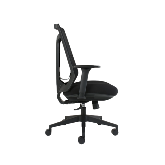Actualiza tu espacio de trabajo con la silla operativa modelo BM-8351 N de Aura Muebles de Guadalajara. Diseñada para brindar comodidad y ergonomía.