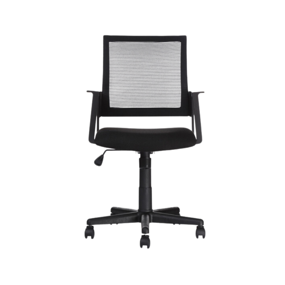 Silla Operativa color Negro Aura Muebles modelo ELK ECO