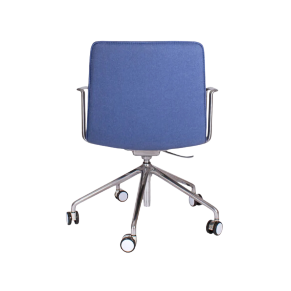 Descubre la silla operativa modelo ENEAS OHE-143 ALUMINIO de Aura Muebles. Diseñada para brindar comodidad y durabilidad, esta silla ergonómica es perfecta para tu espacio de trabajo.