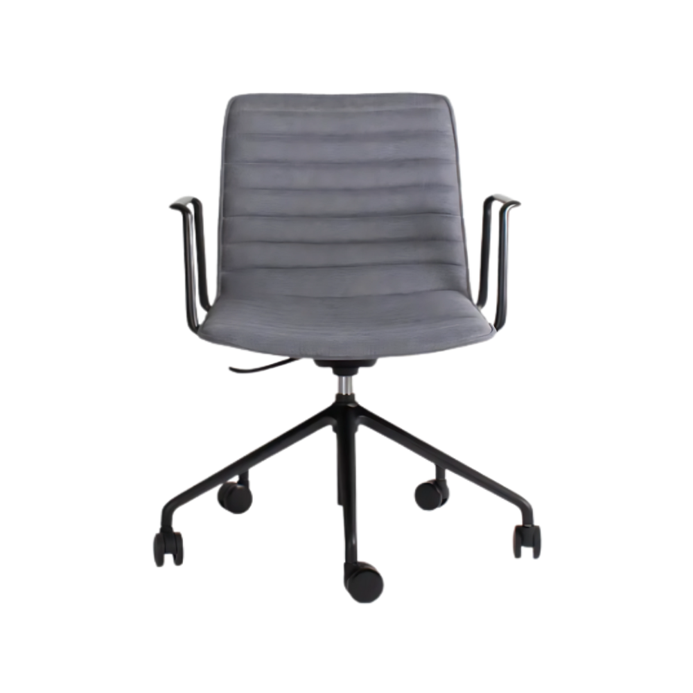 Descubra la comodidad y ergonomía de la silla operativa modelo ENEAS OHE-143 en color negro. Diseño moderno y materiales de alta calidad para trabajar sin preocupaciones de dolores de espalda.