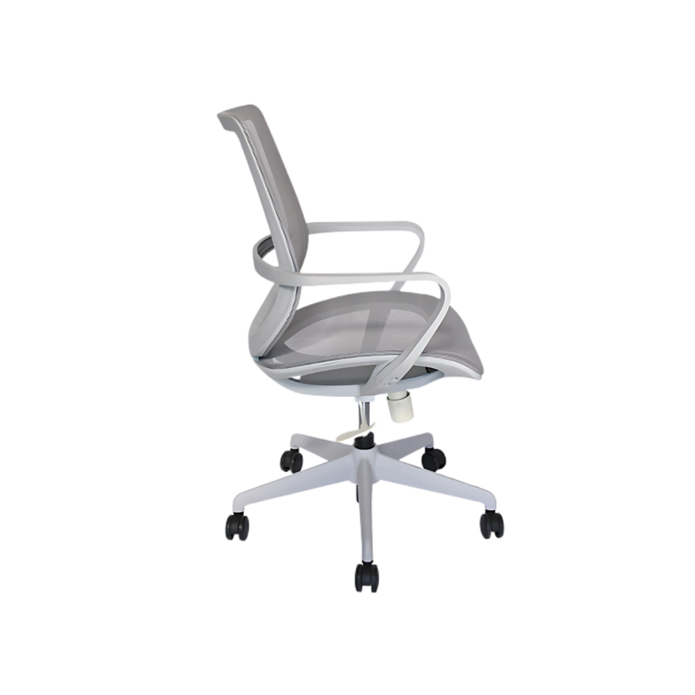 Encuentra la silla operativa modelo Evolution OHE-99 color Gris en Aura Muebles. Diseño ergonómico y sofisticado para un espacio de trabajo cómodo y productivo.