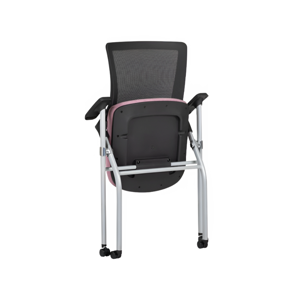 Descubre la silla de visita modelo FLEX CON RODAJAS de Aura Muebles. Diseñada para ofrecer comodidad y estilo moderno en espacios de trabajo. ¡Conoce más ahora!