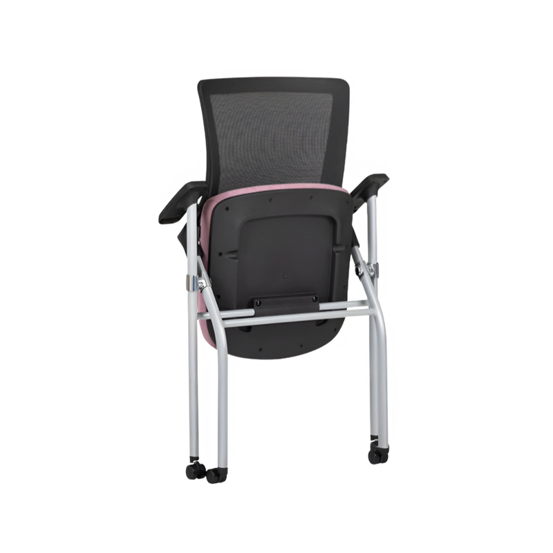 Descubre la silla de visita modelo FLEX CON RODAJAS de Aura Muebles. Diseñada para ofrecer comodidad y estilo moderno en espacios de trabajo. ¡Conoce más ahora!