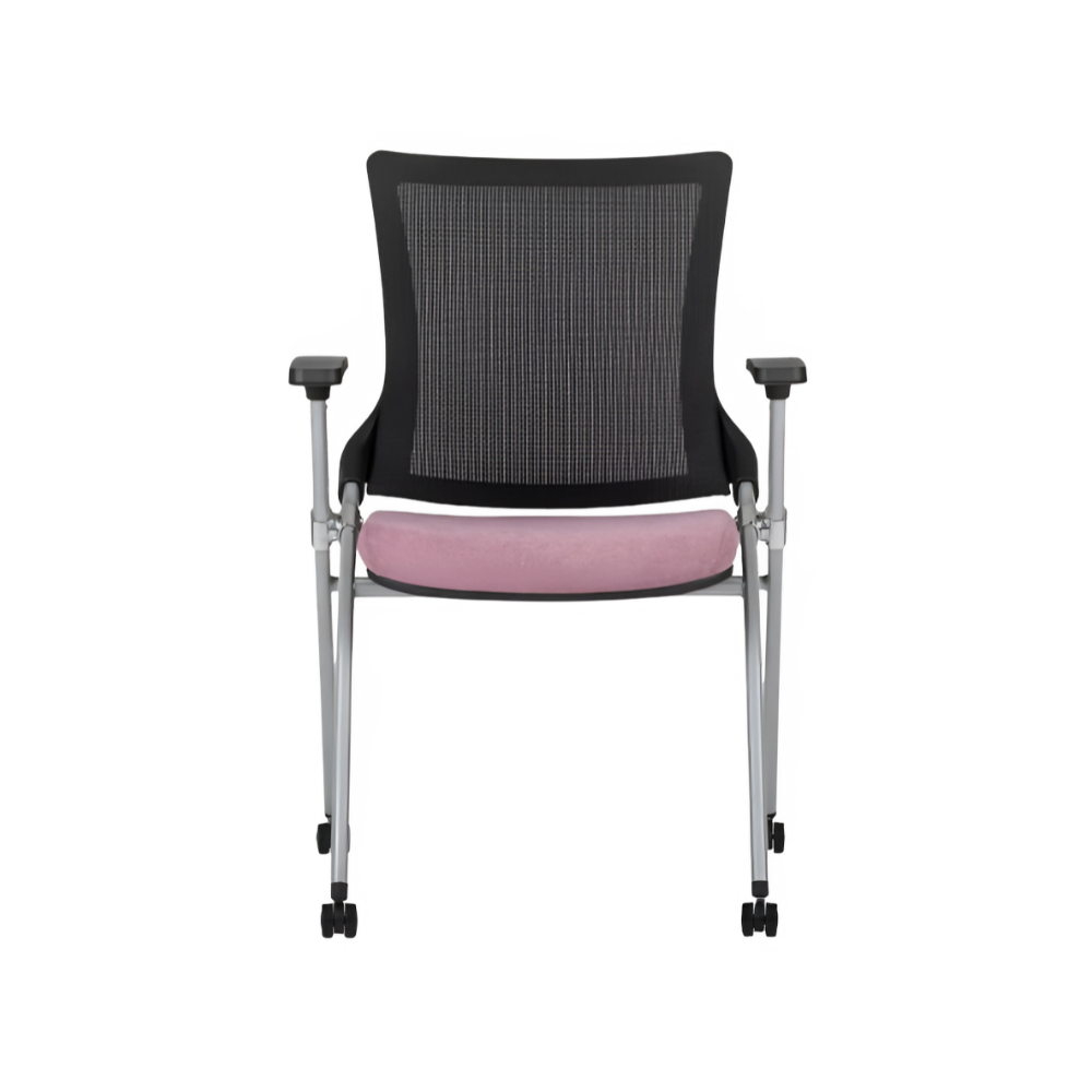 Descubre la silla de visita modelo FLEX CON RODAJAS de Aura Muebles. Diseñada para ofrecer comodidad y estilo moderno en espacios de trabajo. ¡Conoce más ahora!