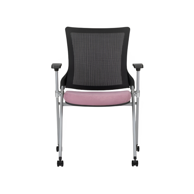 Descubre la silla de visita modelo FLEX CON RODAJAS de Aura Muebles. Diseñada para ofrecer comodidad y estilo moderno en espacios de trabajo. ¡Conoce más ahora!