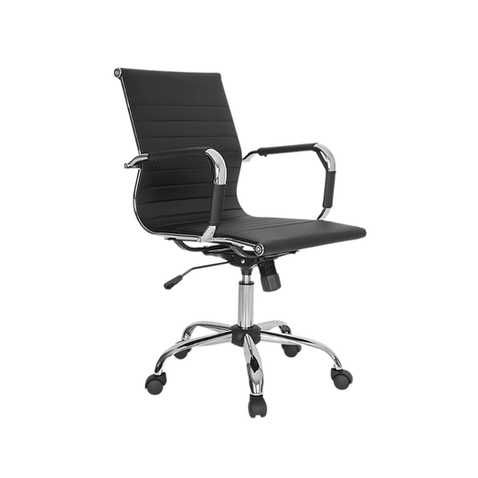 Encuentra la silla operativa perfecta para tu oficina. El modelo GA-002 de Aura Muebles ofrece diseño ergonómico  y estilo moderno para mejorar tu espacio de trabajo.