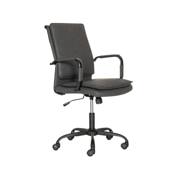 Descubre la comodidad y el soporte que necesitas en tu oficina con la silla operativa modelo GA-005 de Aura Muebles. Fabricada con materiales de alta calidad.