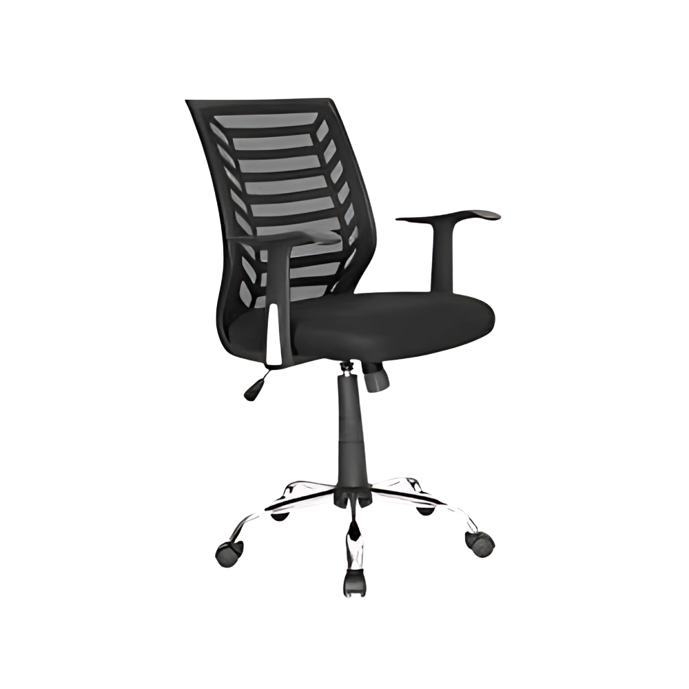 Encuentra la silla operativa modelo LK-07 ideal para tu oficina en Aura Muebles. Diseño ergonómico y materiales resistentes para garantizar comodidad y durabilidad en tu jornada laboral.