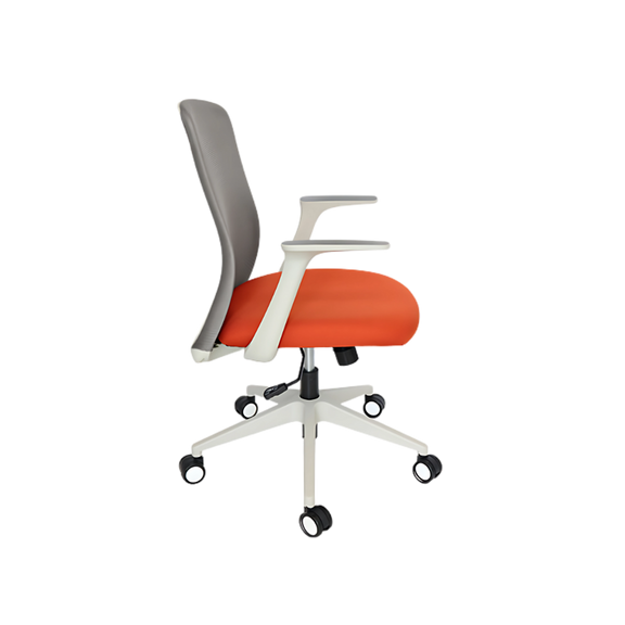 Encuentra la silla operativa modelo MOUSE OHE-84 en color Gris de Aura Muebles. Diseñada para brindar ergonomía, esta silla te ofrece soporte óptimo para tu columna y brazos.
