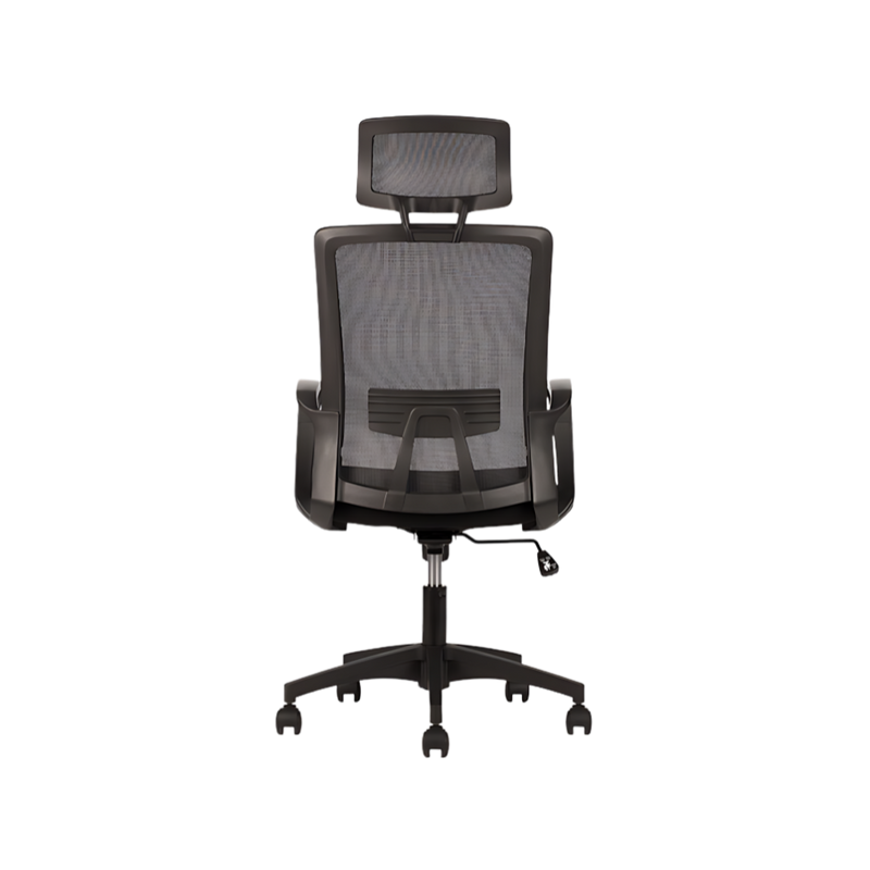 Silla operativa Play respaldo alto con ergonomía y confort con soporte lumbar. Ideal para largas jornadas en oficinas modernas y profesionales en Aura Muebles.