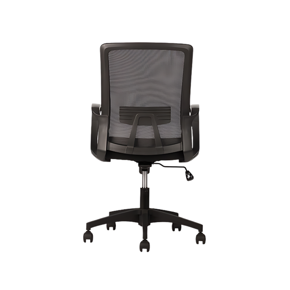 Silla operativa Play respaldo bajo con diseño moderno, soporte ergonómico y comodidad para oficinas, Ideal para espacios dinámicos y funcionales en Aura Muebles.